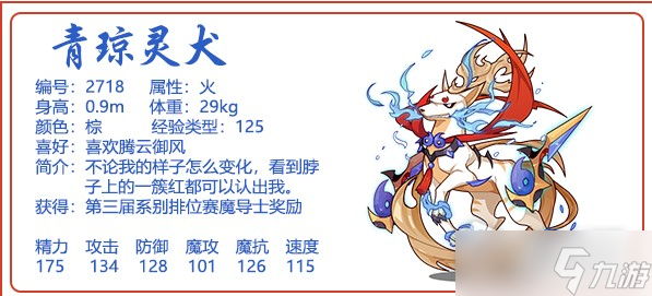 《洛克王国》青琼灵犬性格推荐