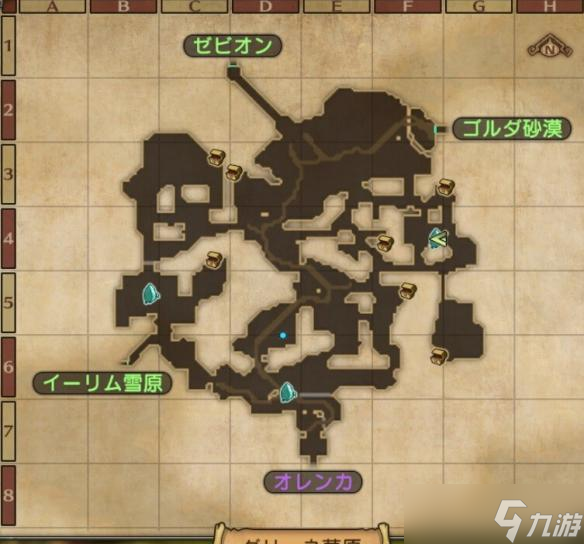 《勇者斗恶龙：英雄2》材料宝箱收集地图及怪物分布一览