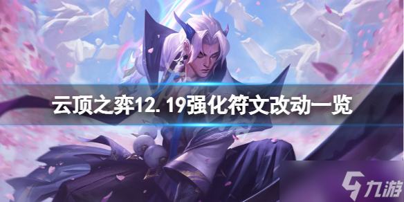 《云顶之弈》12.19海克斯有什么改动？12.19强化符文改动一览