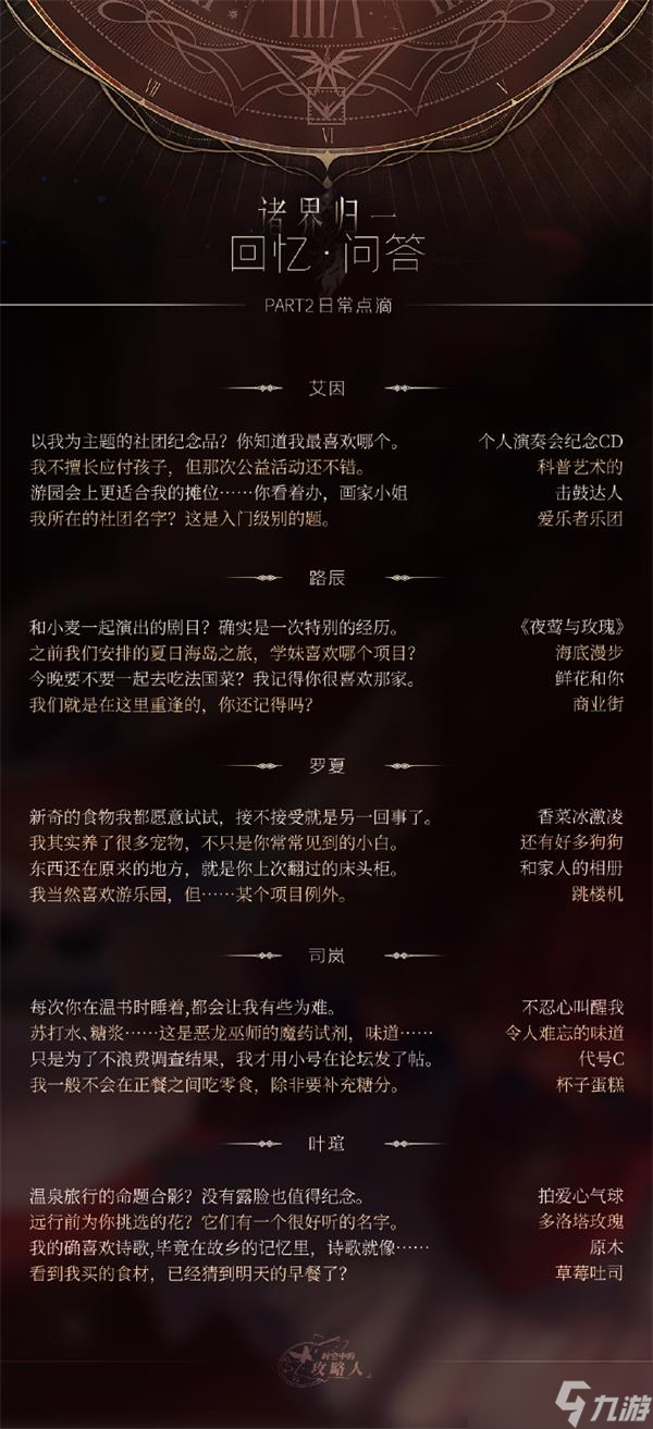 时空中的绘旅人诸界归一答案大全一览