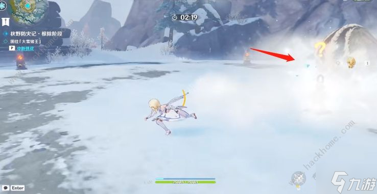 原神秋野防灾记怎么困住大雪猪王 困住大雪猪王方法