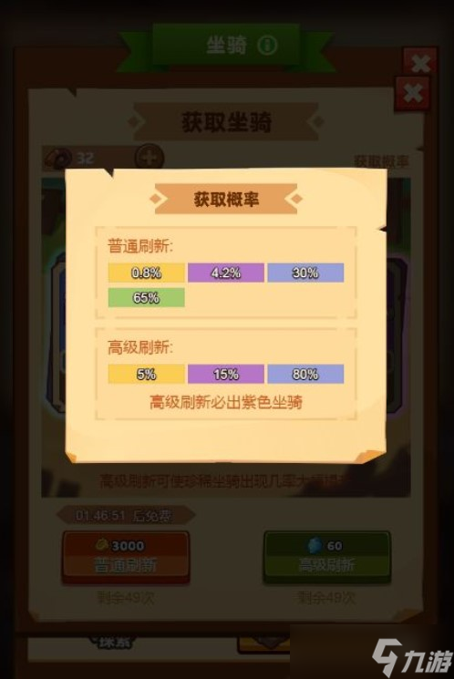 疯狂骑士团怎么获取高品质坐骑-稀有坐骑获得攻略