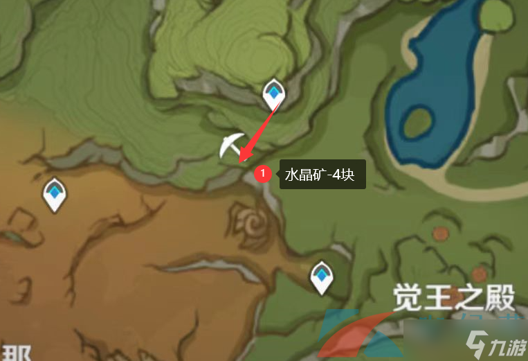 《原神》3.1水晶矿分布位置一览