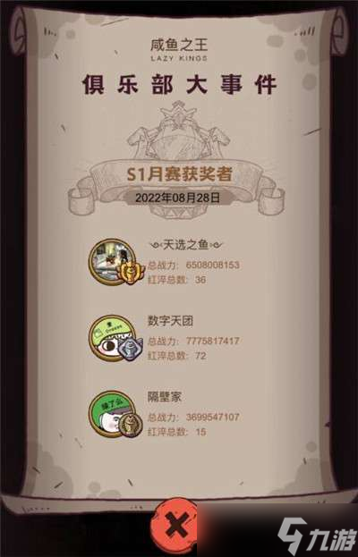 咸鱼之王俱乐部玩法介绍