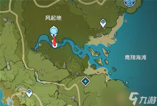 原神钓鱼点有哪些-钓鱼点位置分布图