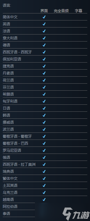蔑视中文有吗 蔑视游戏支持语言一览