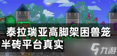 《泰拉瑞亚》新手开荒是怎么玩的？高脚架困兽笼半砖平台真实之墙攻略
