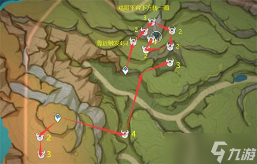 原神蕈兽孢子位置一览