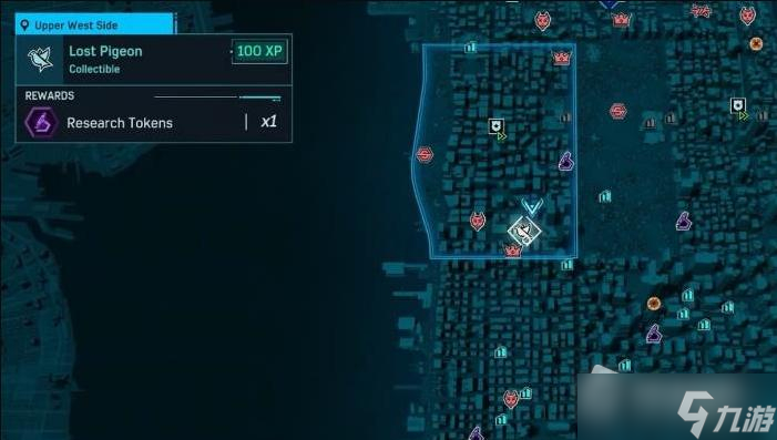 《漫威蜘蛛俠》上西區(qū)鴿子位置一覽