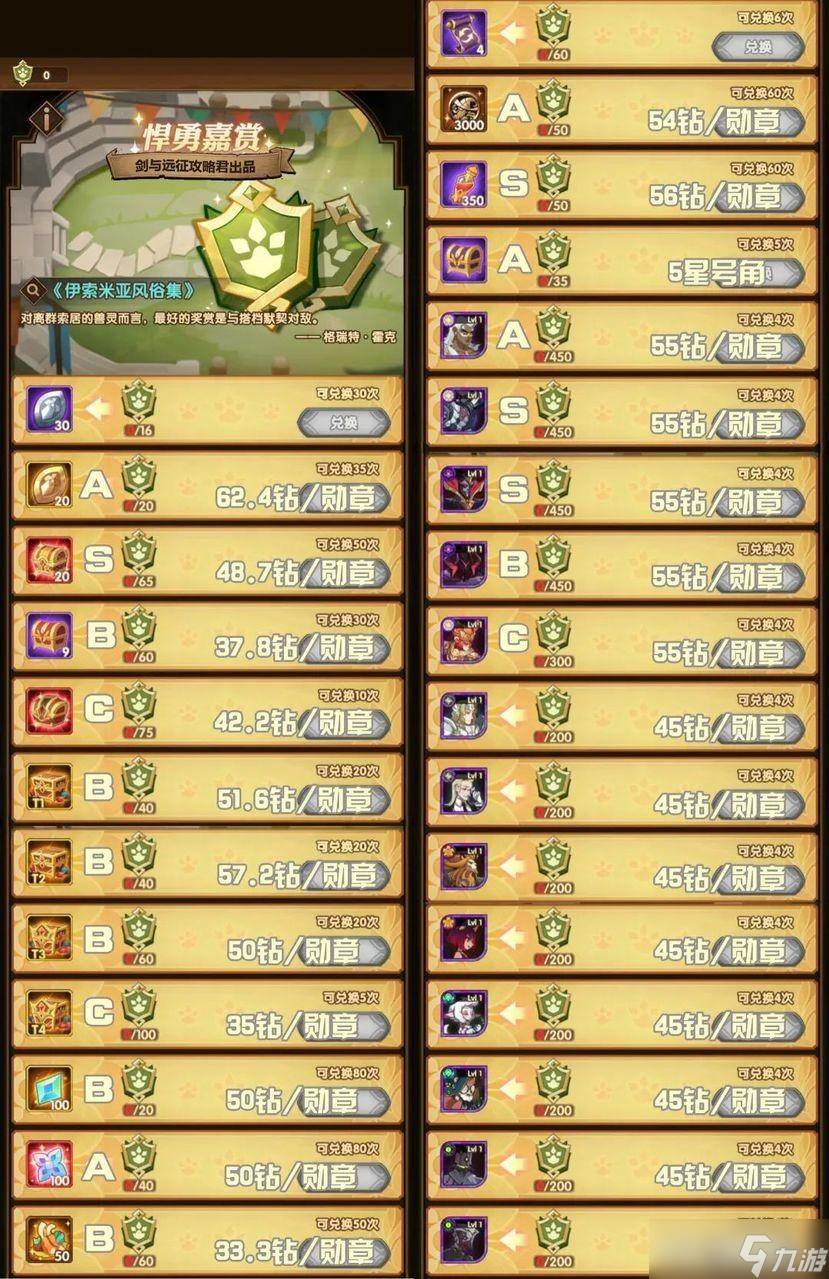 剑与远征兽灵竞武活动攻略