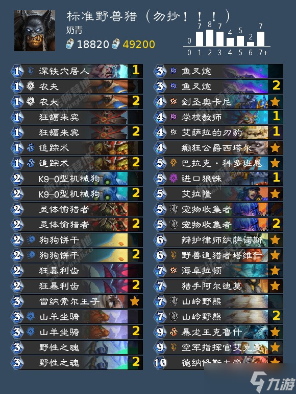 炉石传说10月高胜率卡组大全 十月高胜率强势卡组推荐2022