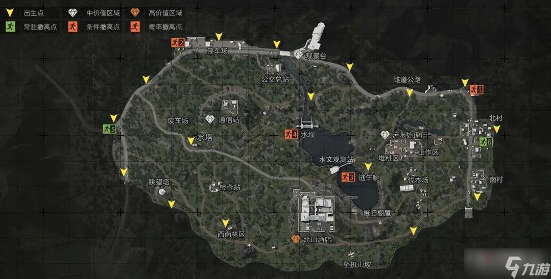 《暗区突围》北山免保位置攻略