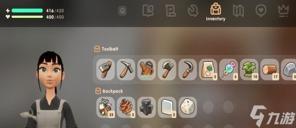 珊瑚島升級背包及庫存方法