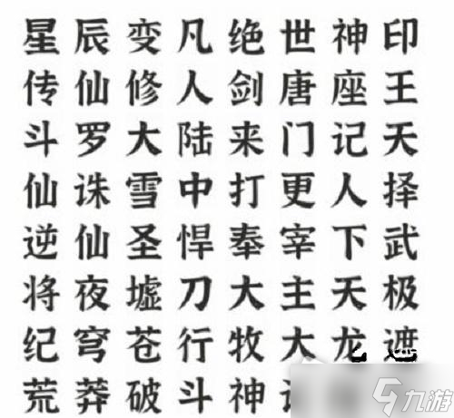 《文字進化》找出所有網(wǎng)文作品通關(guān)攻略