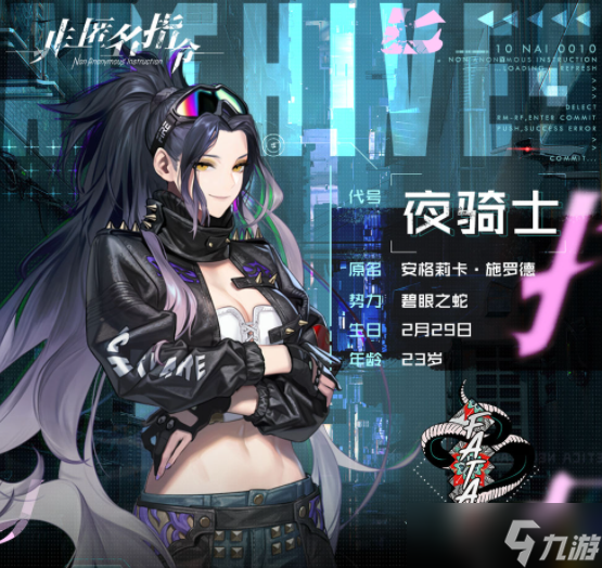 非匿名指令热门角色介绍 热门角色介绍合集