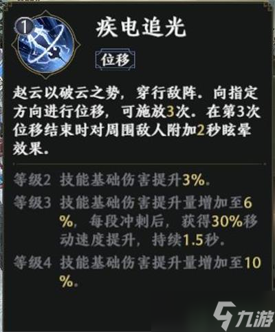 极无双2赵云技能介绍