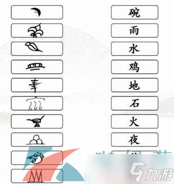 《汉字找茬王》象形字东巴文连线通关攻略