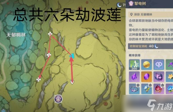 《原神》劫波莲快速采集路线分享 劫波莲怎么采？