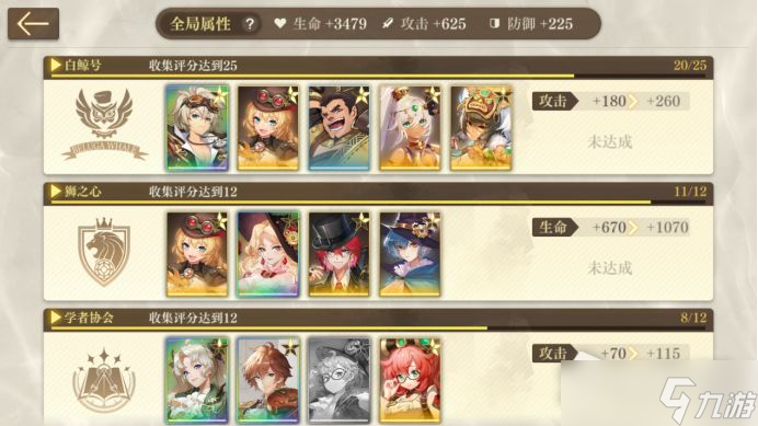 《空之要塞：启航》角色成长介绍
