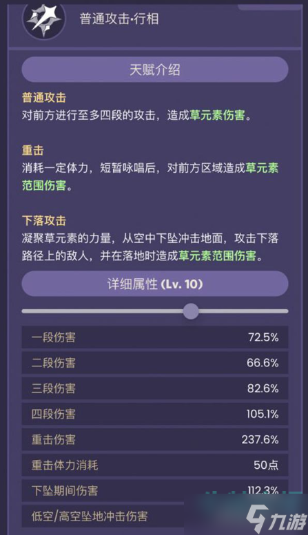 《原神》草神纳西妲角色技能介绍