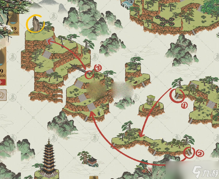 《江南百景图》徽州探险黄山云海通关攻略