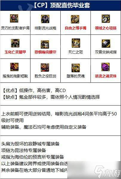 DNF110级女鬼剑装备怎么搭配-110级女鬼剑装备搭配推荐
