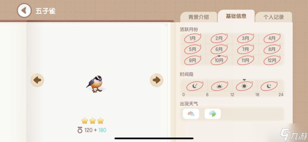 心动小镇观鸟图鉴位置大全