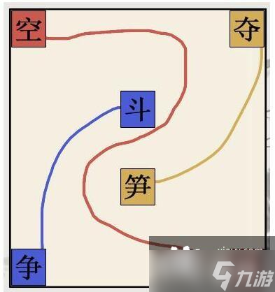 《文字的世界》作詞留二線連接所有的詞語(yǔ)通關(guān)攻略