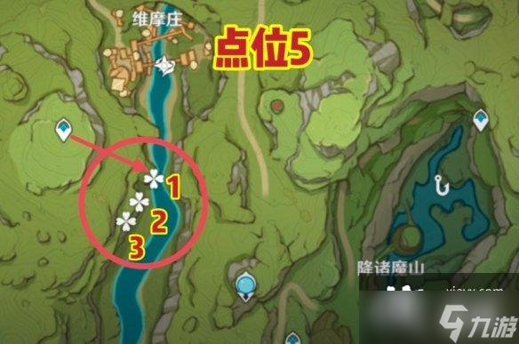 原神劫波莲收集路线