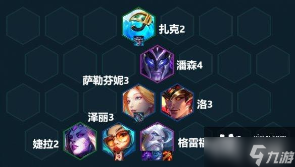 云顶之弈手游芬妮水炮阵容推荐