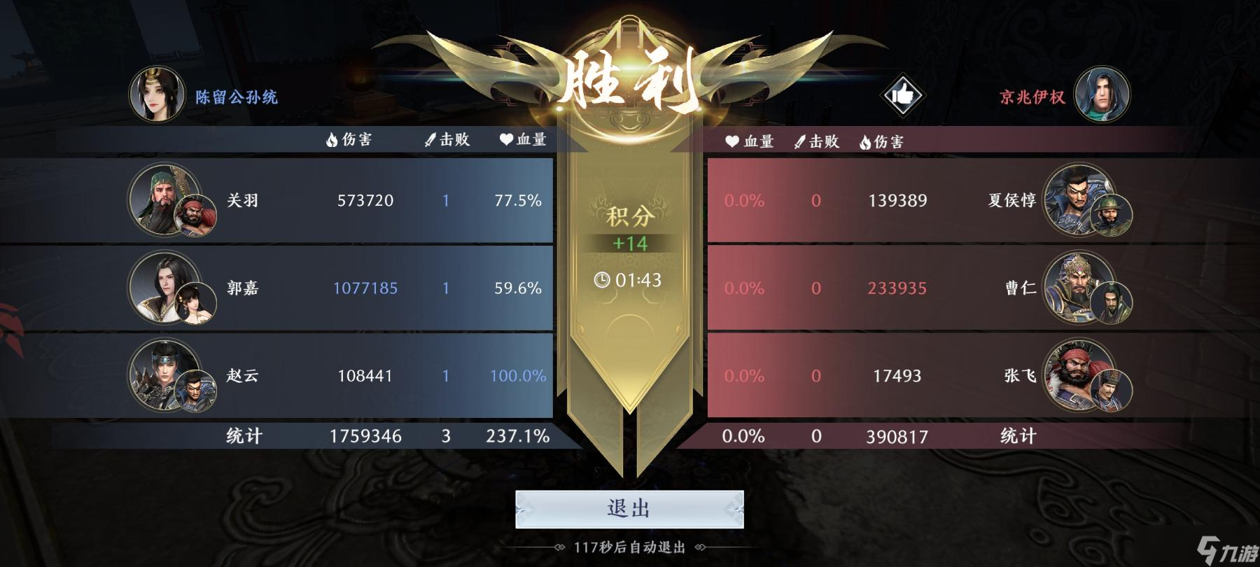 《極無雙2》 武將選擇指南