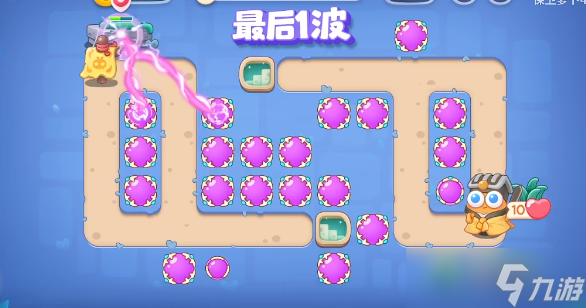 保衛(wèi)蘿卜4阿波道長(zhǎng)14關(guān)攻略圖解
