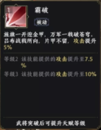 极无双2吕布天赋介绍
