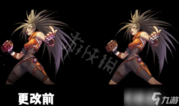 《地下城与勇士》立绘和谐前后对比 DNF先遣服立绘重做对比