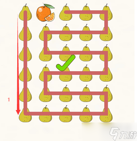 挑战烧脑第1关一笔连线怎么过