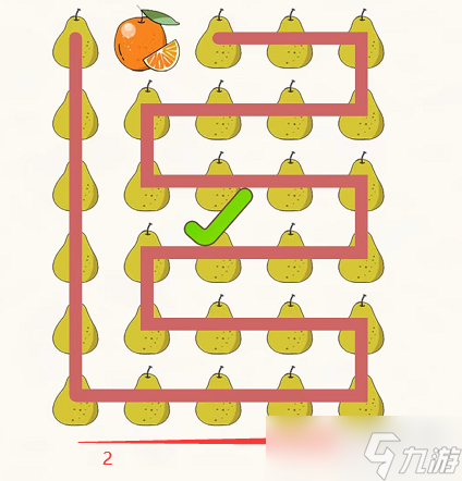 挑戰(zhàn)燒腦第1關一筆連線怎么過