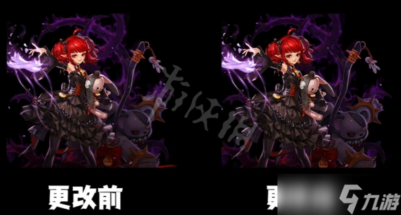 《地下城与勇士》立绘和谐前后对比 DNF先遣服立绘重做对比