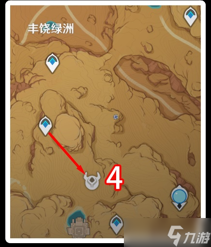 《原神》元能构装体沙漠表层讨伐路线分享