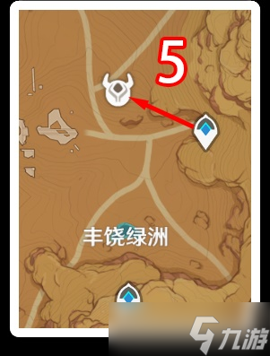 《原神》元能构装体沙漠表层讨伐路线分享