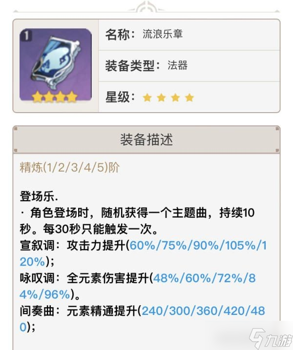 《原神》纳西妲四星武器推荐 原神纳西妲武器选择建议