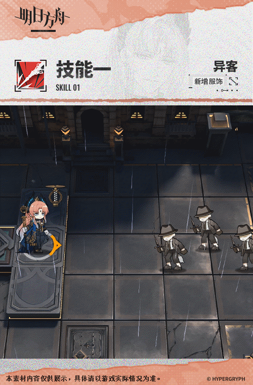 《明日方舟》皮肤今昔须臾之梦怎么样？3.5周年异客新皮肤特效展示