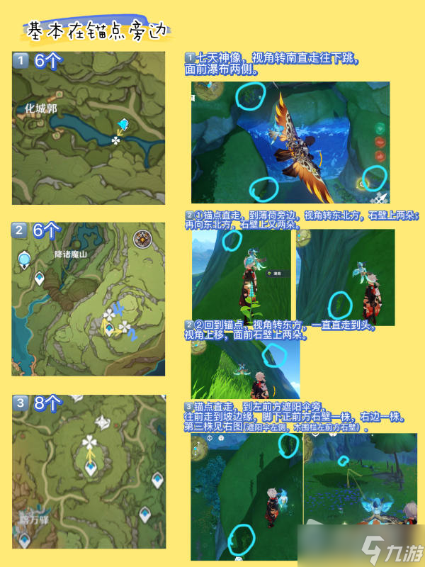 《原神》3.2劫波莲采集路线分享
