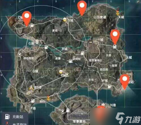 和平精英山地车刷新位置汇总分享
