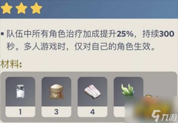 原神流浪者特殊料理怎么做-流浪者特殊料理食谱配方一览
