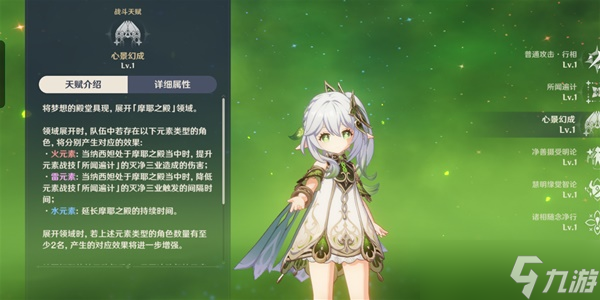 《原神》3.2版纳西妲天赋解析与出装、配队指南