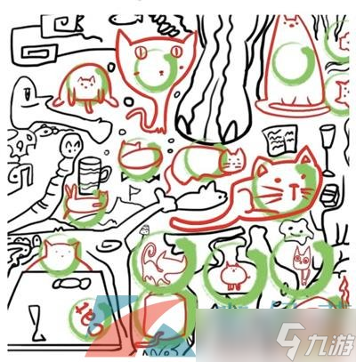 《汉字找茬王》找出16只猫咪通关攻略