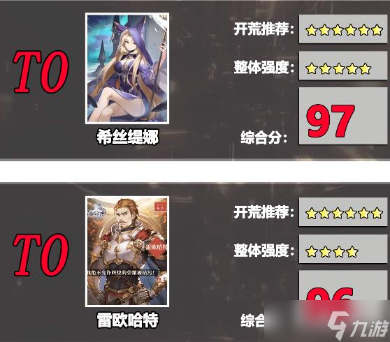 风色幻想命运传说角色强度