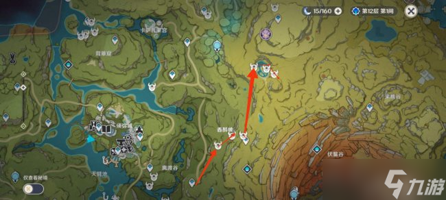 《原神》妮露突破材料在哪 突破材料孢子讨伐路线