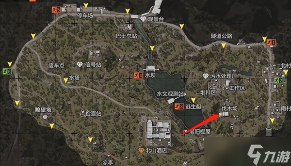 暗区突围追捕行动北山金条箱位置最新
