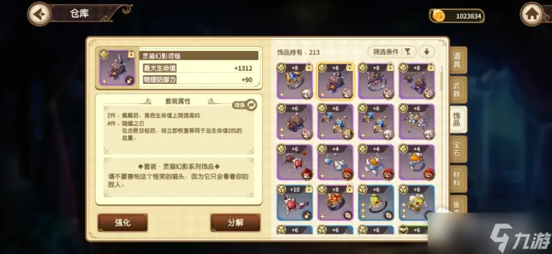 《宝石研物语伊恩之石》饰品搭配攻略
